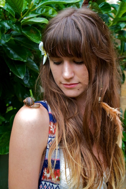 Alice Simpson-Young, a connection to nature which is positively indescribable, in Glebe, Sydney, New South Wales, Australia, 2012
